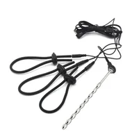 Elektroschock SM Bestrafung Nippelstimulator Brustmassagegerät Spiele für Erwachsene Medizinisches Zubehör SM Bondage Slave Elektroschock 4