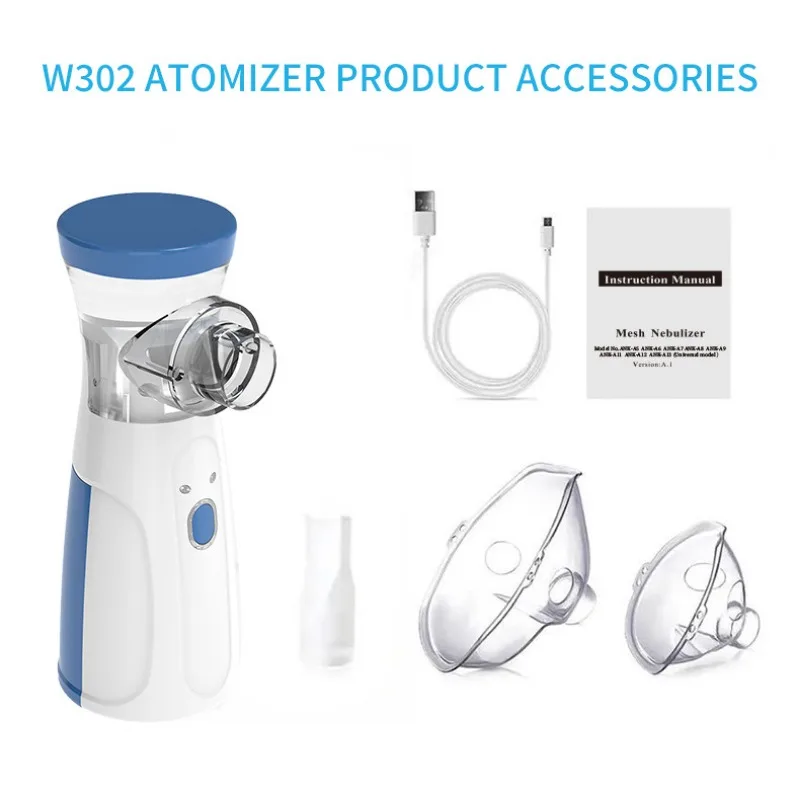 Outdoor Portable Nebulizer Silent Mesh Mini First Aid Kit Handheld Asthma Inhaler Atomizer Kids Adult Saving Emergency Machine first aid kit
