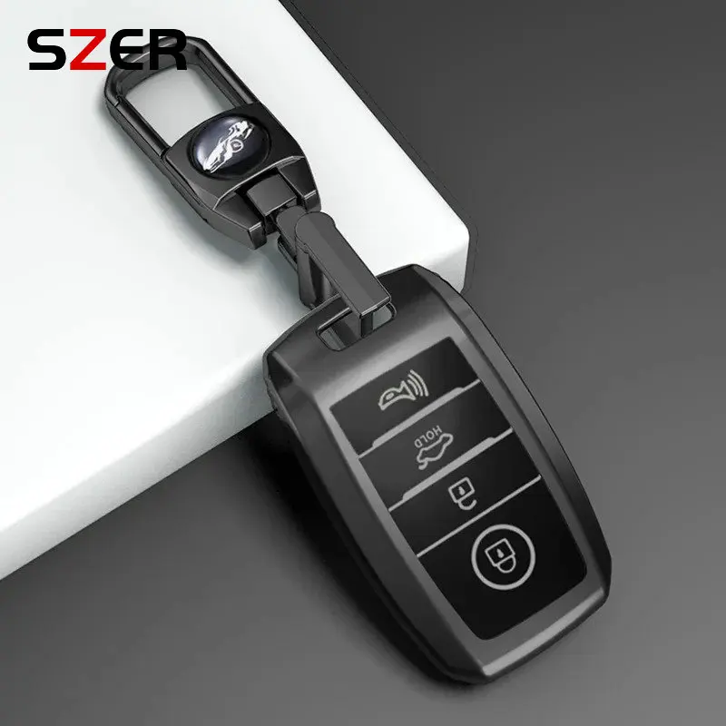 New TPU Car Key Case Cover Fob For KIA Sportage Cerato Optima K2 K3 K4 K5 RIO Picanto Soul Sorento Sedona Keychain 3 4 Buttons Key Case Cover