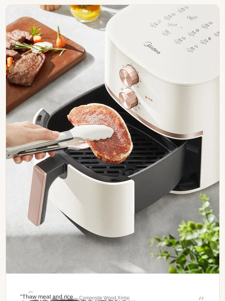 Midea Air Fryer Kitchen Appliances Home Intelligent Multi-Function Large Capacity Fried Electric Fries Electric Oven 3