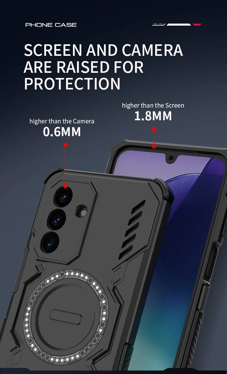 Shockproof Hard Back Cover - Durable Protection Case
