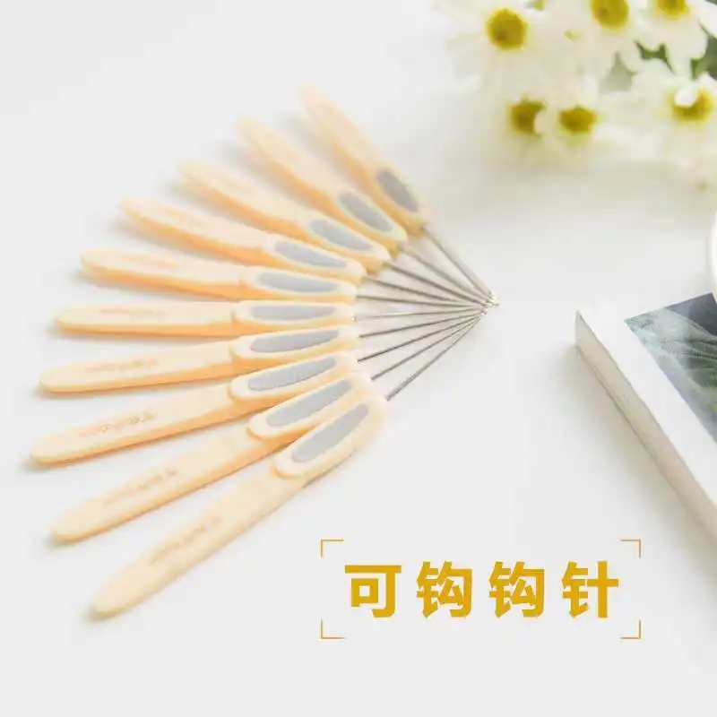 KeGou-Non-Slip Handle, Front Hook Knitting Tool, Chaozhou, 10Pcs