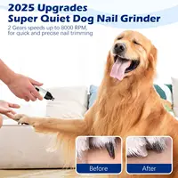 2024 New Silent Grind Pro for Dogs Silent Grind Pro Dog Nail Trimmer Electric Dog Nail Clippers Pet Paws Grooming Smoothing Tool 2