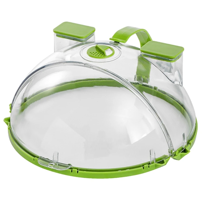 

Q1JB Microwave Splatter Covers Oil-proof Heat Resistant Covers Multifunctional Microwave Cover Kitchen Accessories