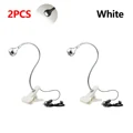2xSilver Shell White