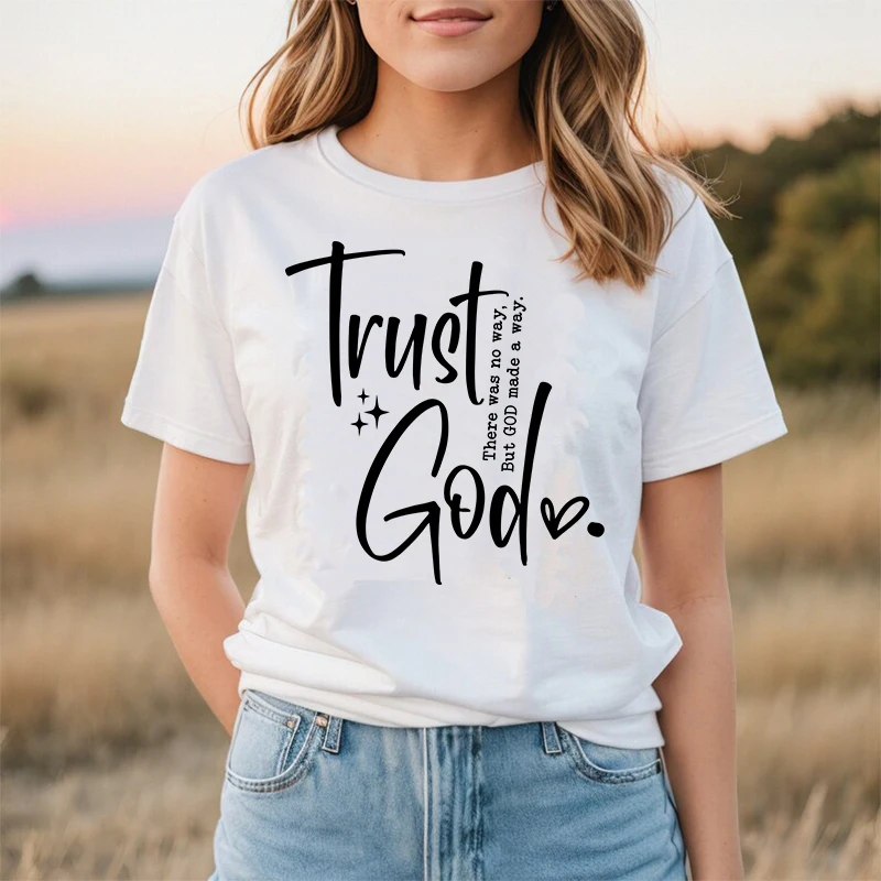 그리스도 예수 신 테마 다리미, DIY 여우 인쇄 패치, 패션, Fnuuy 블랙, 성서 구절 디자인, 맞춤형 열 DTF 전송 St