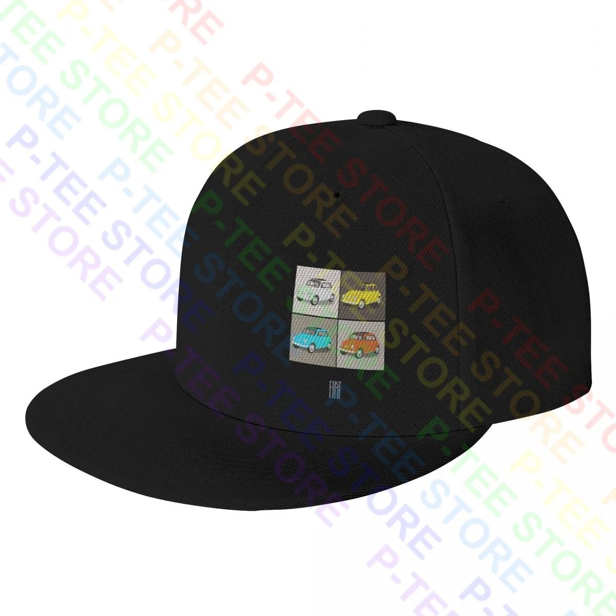 Auto D'Eoca Fiat 500 Fiat Cinquecento Anni Berretti Da Baseball Snapback Cap All-Match Migliore Qualità Migliore