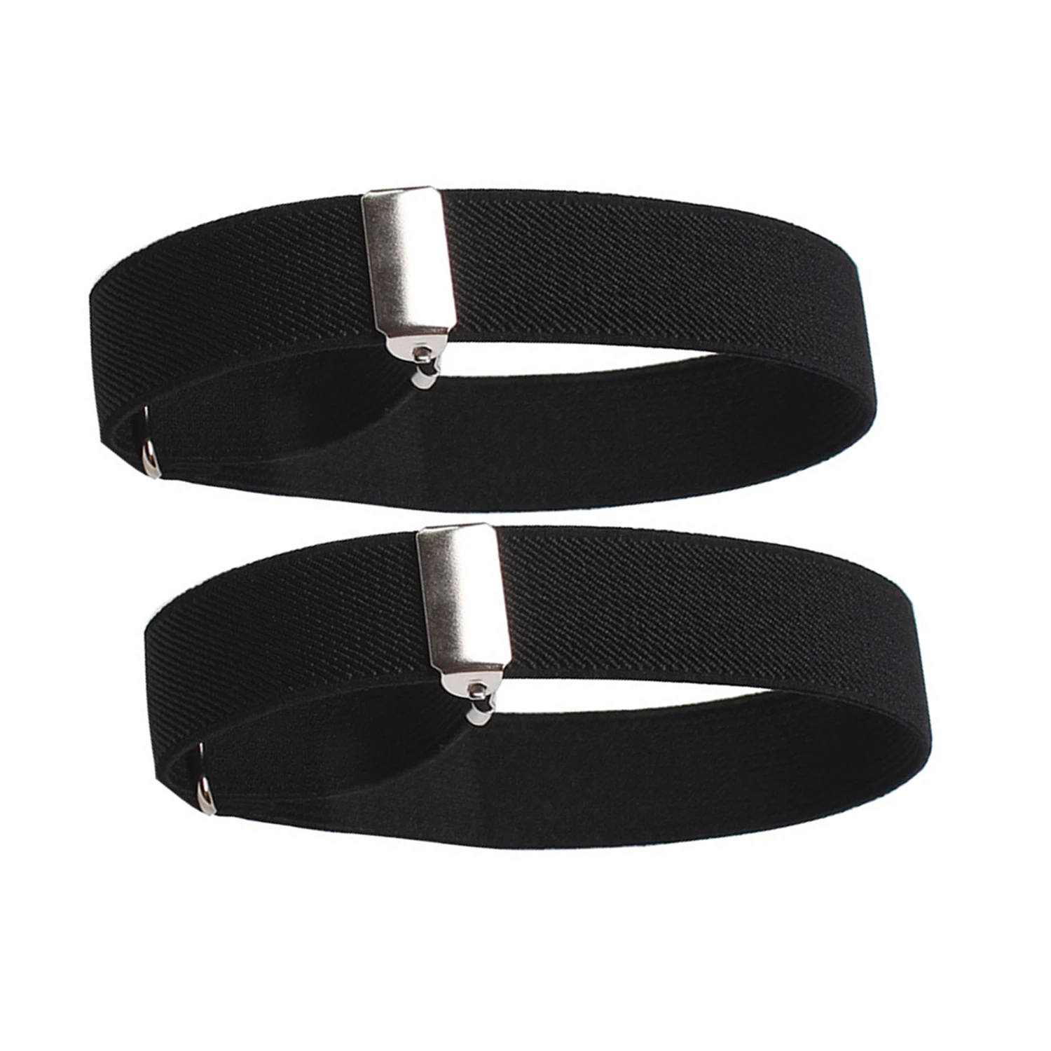 Adjustable Arm Cuffs Bands 2cm Wide Elastic Armband Shirt Sleeve Holder for Party Wedding Clothing Accessories