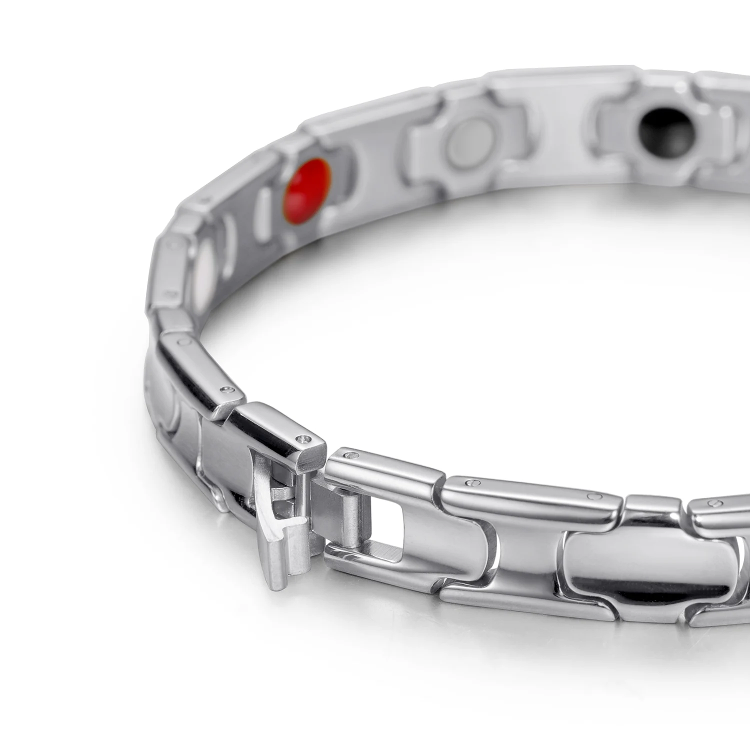 WelMag Stainless Steel Magnetic Bracelet Health Energy Bio Bangles For Women Suprise Gifts