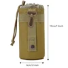 Outdoor Molle Water Bottle Bag Rack Camping Hiking Bicycle Bottle Bag Pulling Rope Multi functional Bottle Bag 4