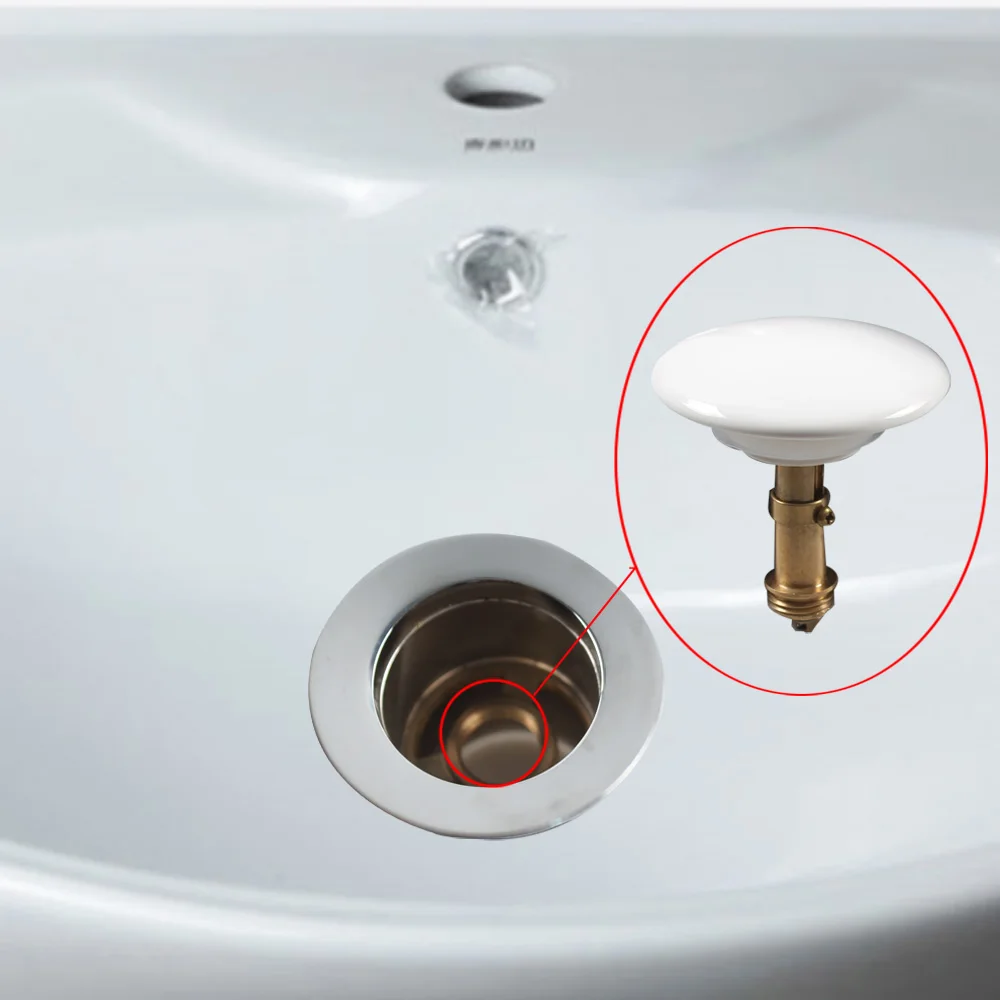 Talea Washbasin Ceramic Stopper Pop Up bathroom sink plug washbasin leak plug