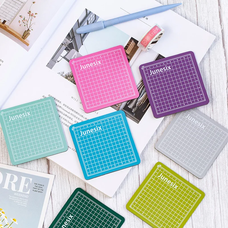 Cutting Mat 1PC Mini Model Engraving Pad Art Supplies Stationery School Supplies 8*8cm