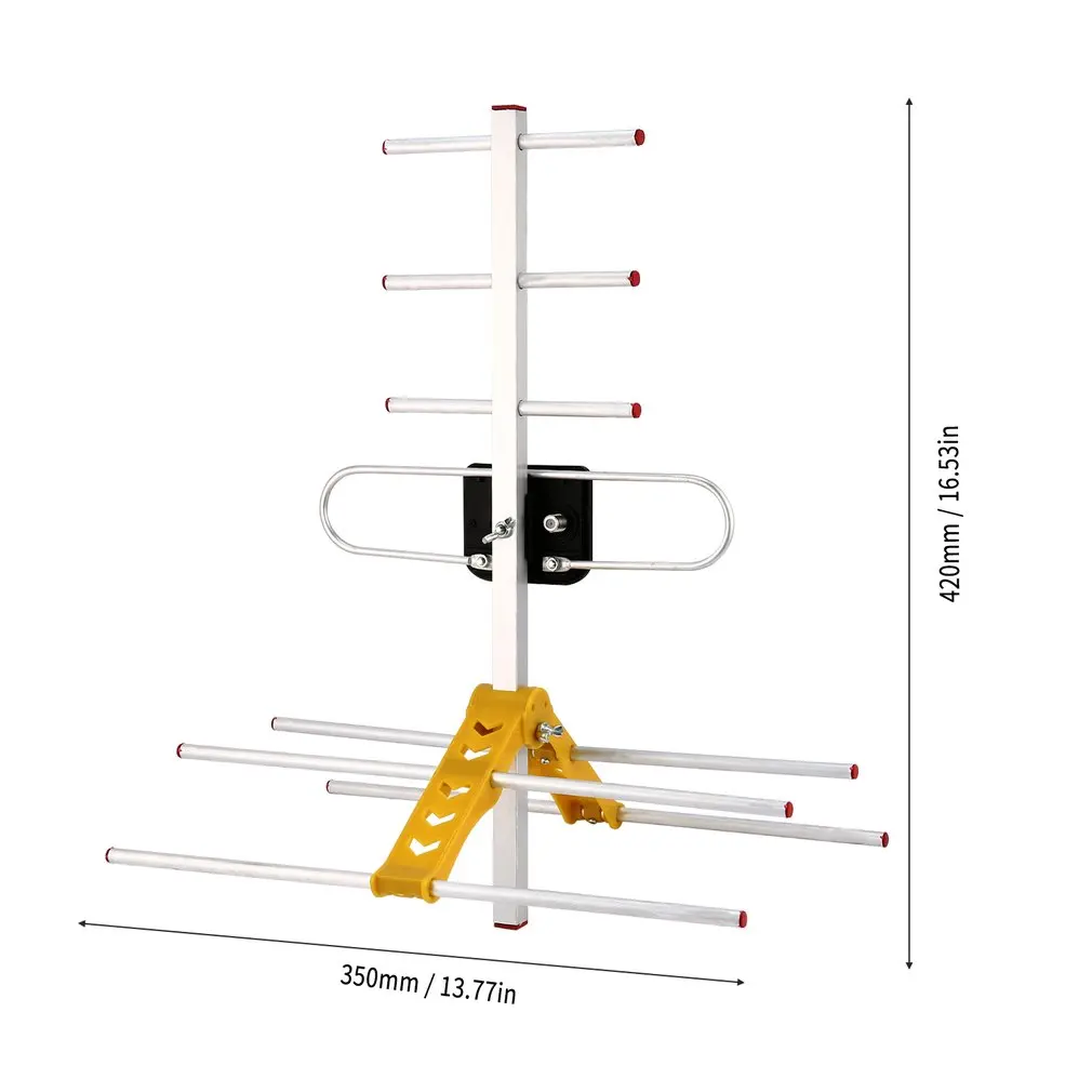 Signal Outdoor TV Antenna LAN-HD8E HD Digital TV Program Receiver For DVBT2 HDTV ISDBT ATSC High Gain Strong TV Antenna - 6