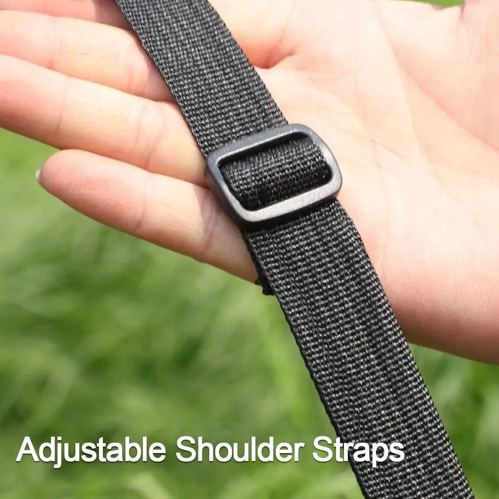 New Portable Fishing Rod Bag With Shoulder Strap 118/128cm Fishing Rod Case Folding Fishing Pole Case