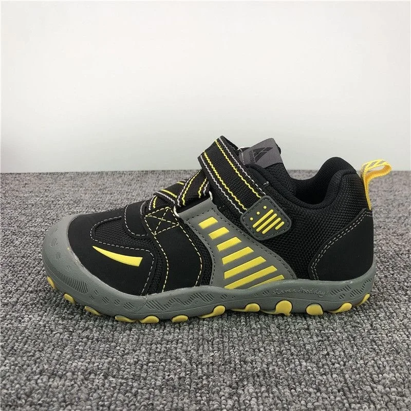 2023 Mesh Children Sneakers Outdoors Breathable Hook Loop Girls Boys Sport Shoes Anti Slip High Quality Kids Running Walk Shoes 3