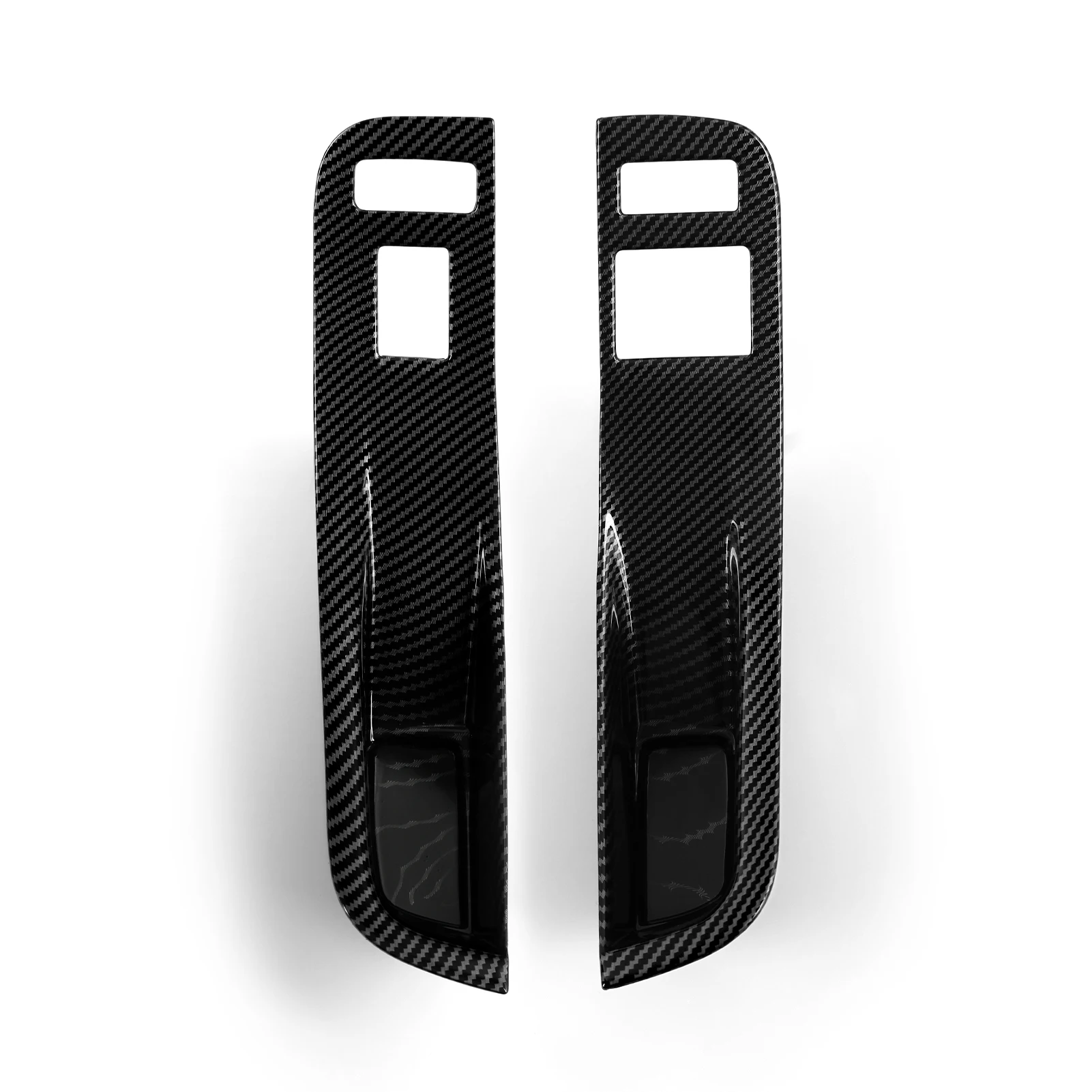 ABS 자동차 창문 리프트 스위치 패널 커버 카본 파이버 인테리어 스티커 쉐보레 카마로 ZL1 2010-2015 트림 액세서리