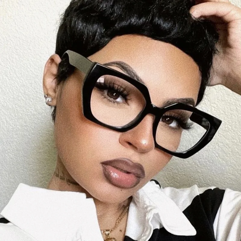 Eyeglasses Frames Cat Eye Optical Eyeglasses Frames For Women Anti Blue Light
