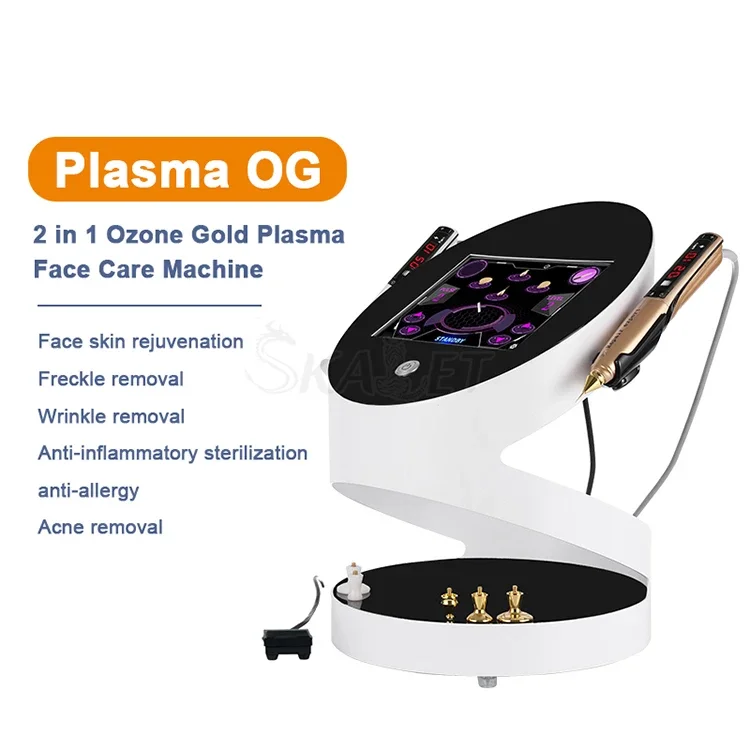 

High Quality Face Skin Tightening Plasma Machine Jet Whitening Acne Treatment with Teaching Video