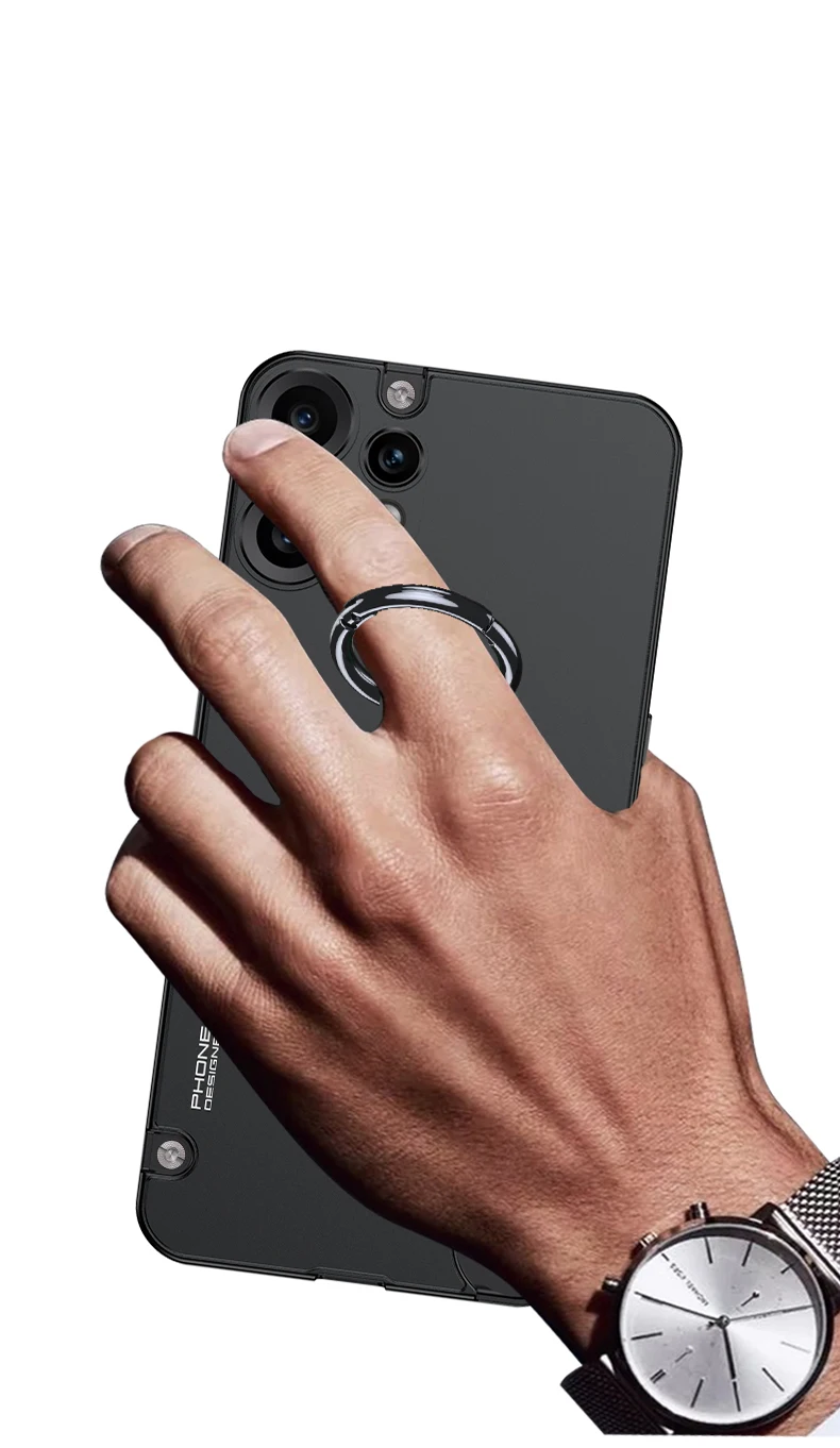 Original Case For Nothing CMF Phone 2 Pro Case 2 in 1 Armor Wrist Strap Ring Hol