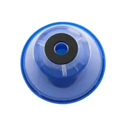 Electric Drill Dust Collector - Dustproof Filter Vacuum Accessory (Blue)