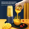 1/2 pc Blue/Pink Portable Small Electric Juicer Stainless Steel Blade Cup Juicer Fruit Automatic Smoothie Blender Kitchen Tool 3
