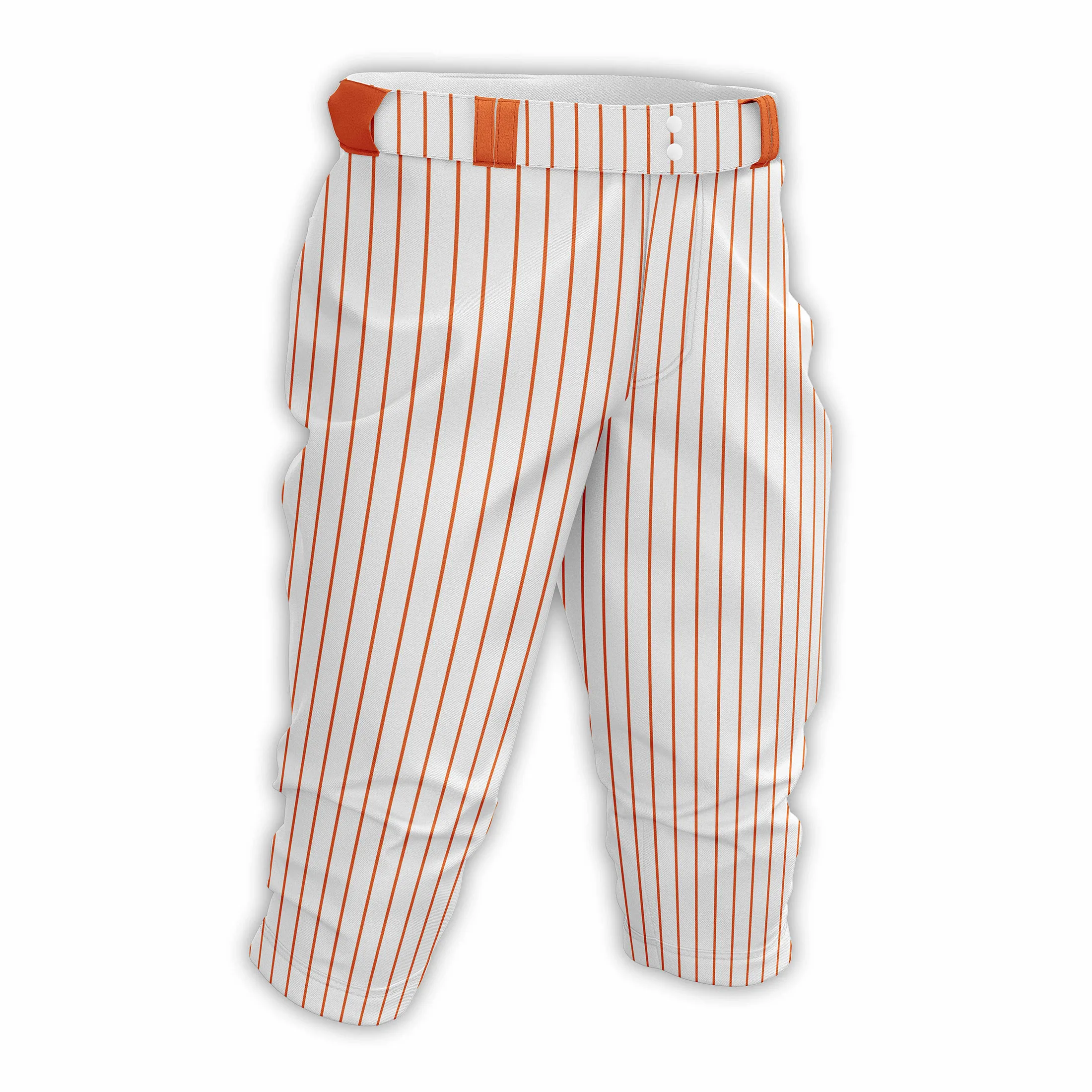 Moisture-wicking Baseball Shorts With Comfortable Twill And Zipper Fly Middle Pants