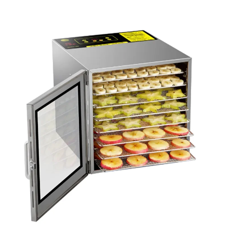 Dried Fruit Machine Pet Snack Meat Drying Machine Fruit and Vegetable Food Commercial Air Dryer Drying