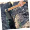Handle Farming Hoe Garden Iron Convenient Lightweight Hand Head Digging Wooden Gardening Weeding Tool Flower  Agricultural Soil  6