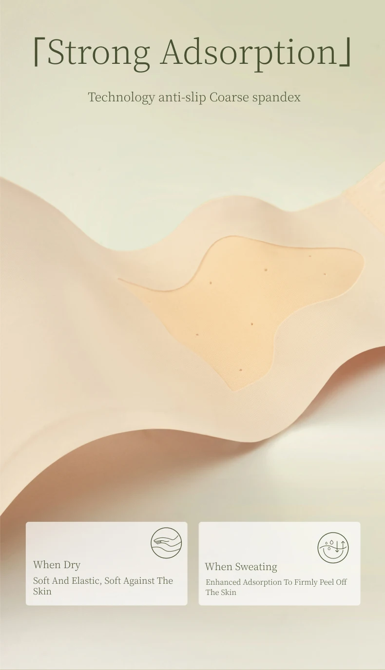 SUJIIN Strapless Bra for Women Wireless Invisible Seamless Push Up Summer Bralette Convertible Multiway Lift Bras Woman MX199