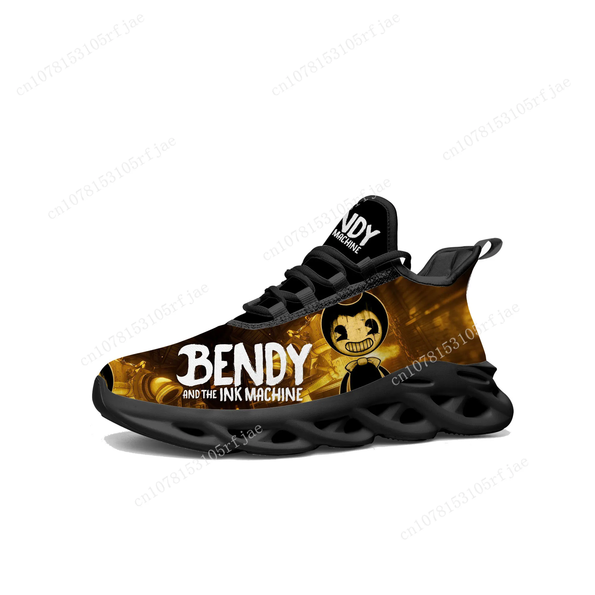 Anime Cartoon Manga Game Bendy Flats Sneakers Mens Womens Teenager Sports Running Shoes High Quality Tailor Made Lace Up Shoes hot sale mens womens sports shoes breathable lace up running shoes air cushion unisex fashion sneakers