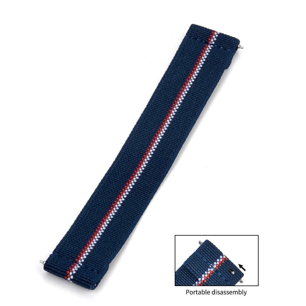 Premium Nylon Quick Release Elastic Watch Strap - Parachute-Grade Watchband