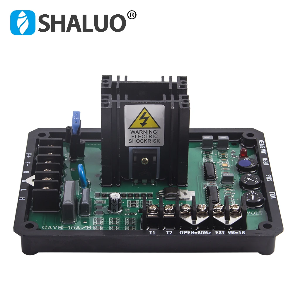 de tensao automatico estabilizador 500kva potencia alternador pecas controle gavr15a 02