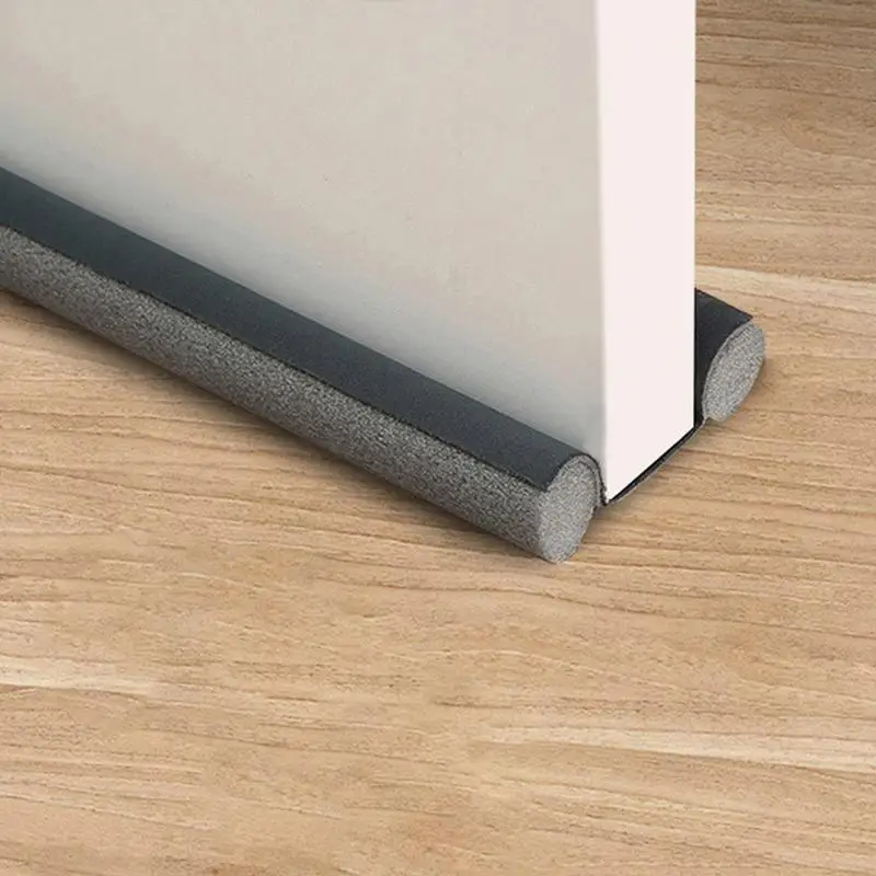 Windproof Seal Strip Sealer Soundproof Draught Excluder Stopper Door Bottom Guard Double Protector Doorstop Dust-proof Blocker