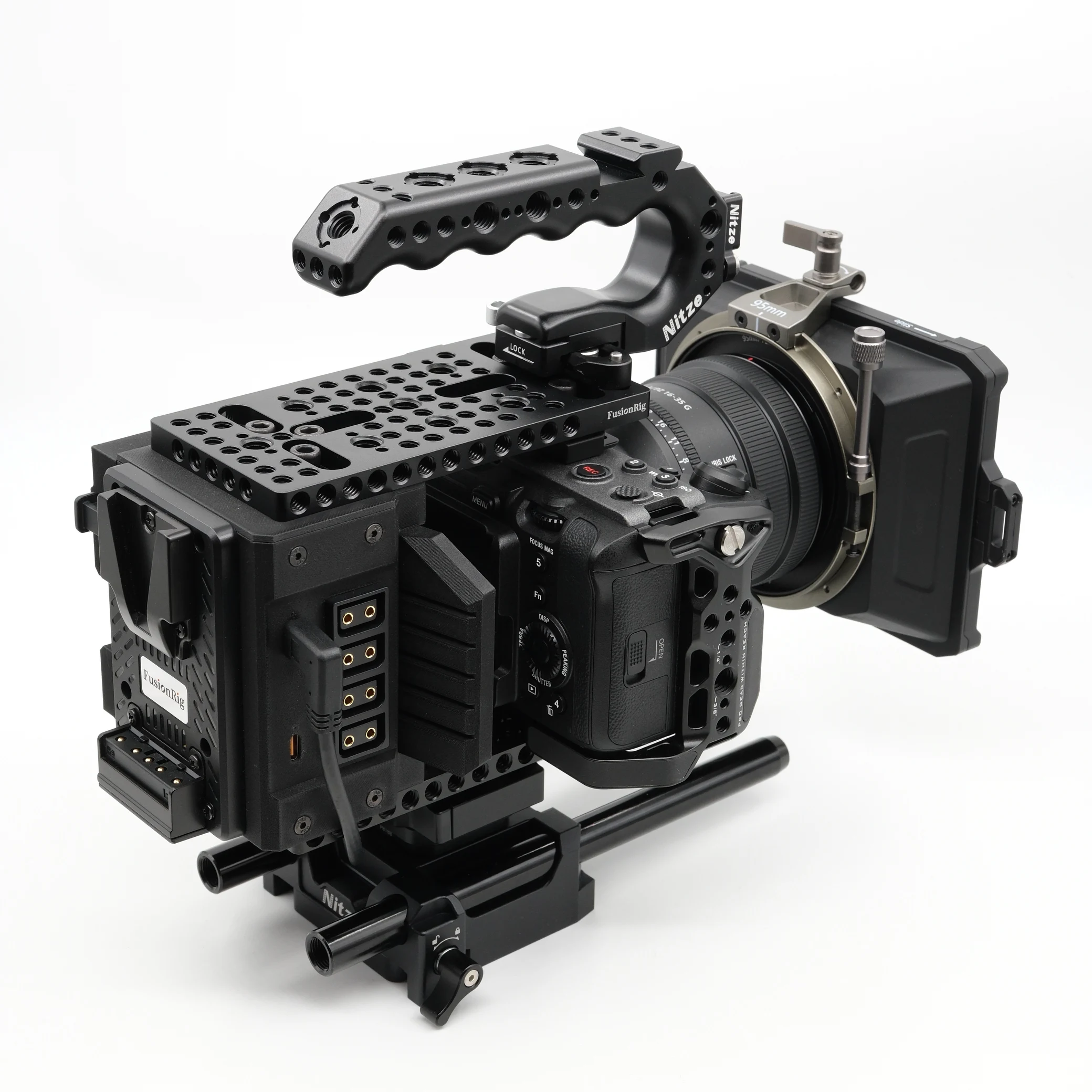 Sony FX3/FX30 カメラケージ拡張モジュール用 FusionRig