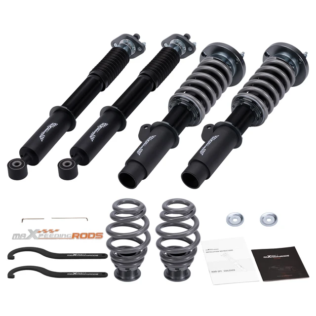 Maxpeedingrods Damping Adj. Coilovers Shocks Suspension Kit