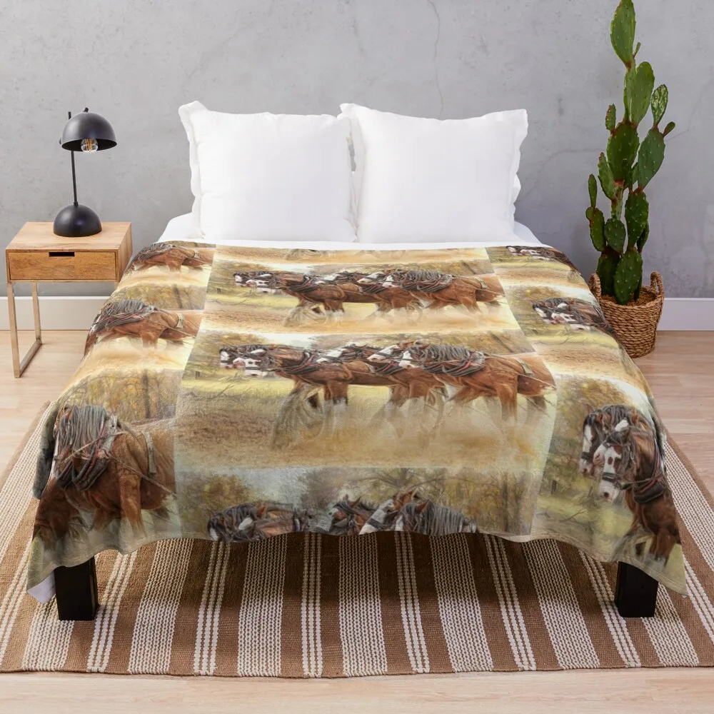 

Autumn Harrow Throw Blanket Luxury St Blanket Bed linens