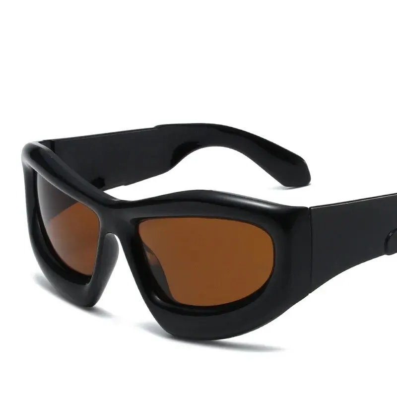 Oversize Rétro Avvolgere Sport Ciclismo Sci Spiaggia Sole Occhiali Oversize Rétro Avvolgere Sport Ciclismo Sci Spiaggia Sole Occhiali