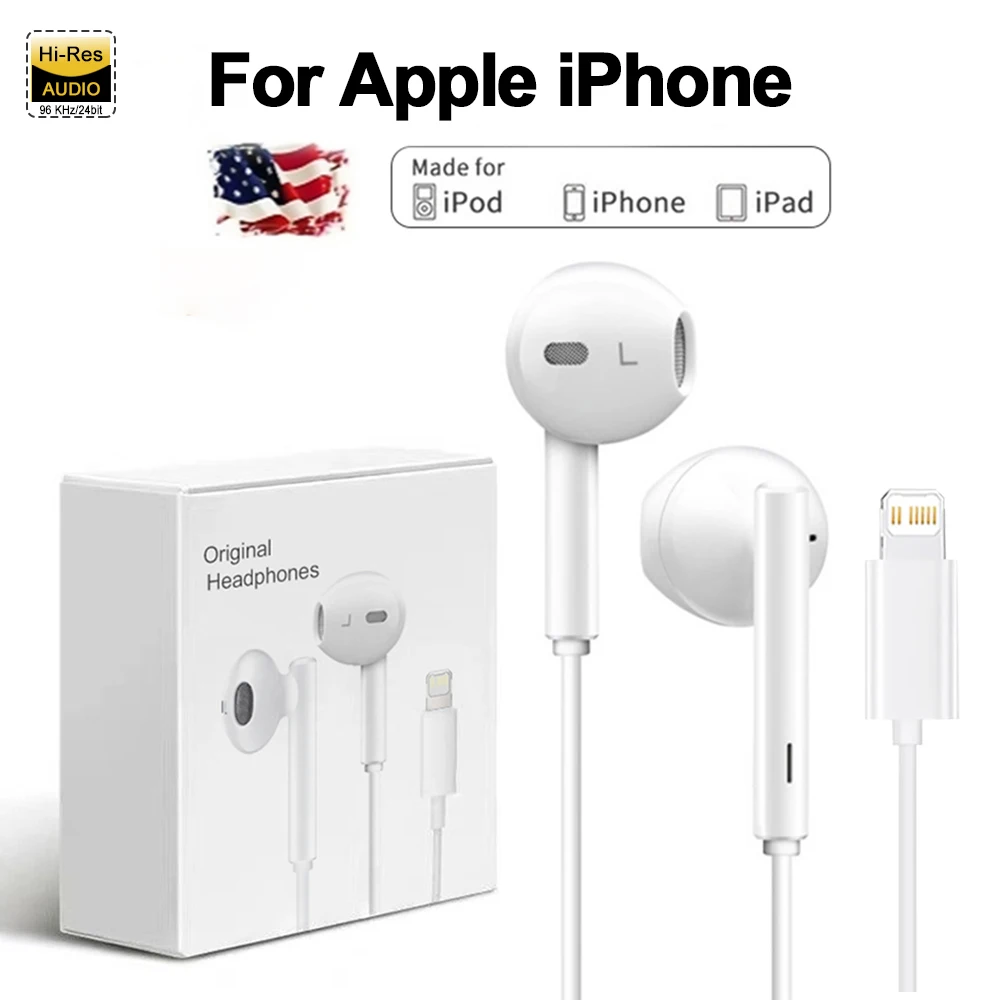 Auriculares inalámbricos verdaderos para iPhone 15 Pro Max 14 13 12 11 XR  XS Auriculares Bluetooth con cancelación de ruido con estuche de carga