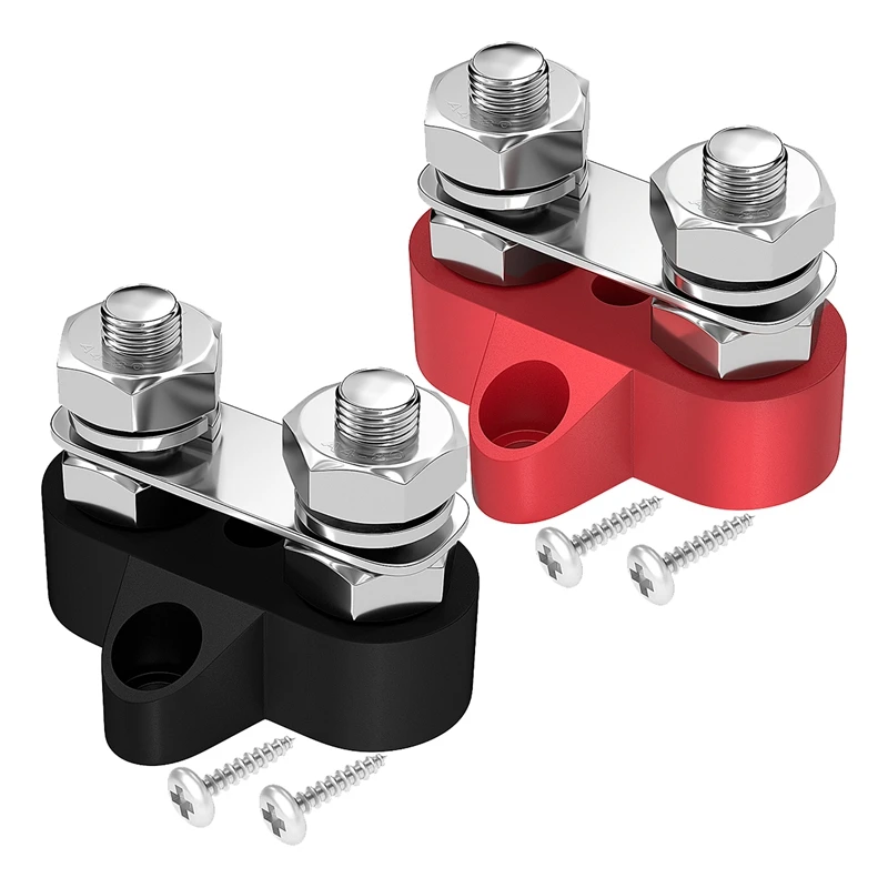 

5/16Inch High Quality Bus Bar Insulated Heavy Duty Power Distribution Stud Black And Red