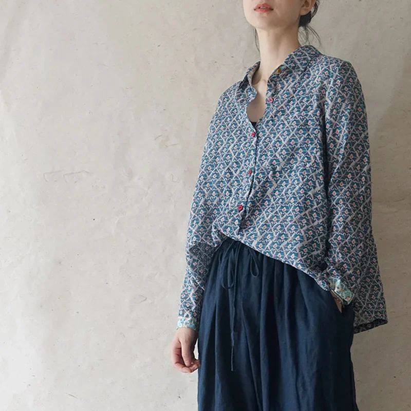 

Рубашка Ramie в китайском стиле, женская одежда, летние рубашки в стиле ретро, женские однобортные традиционная блуза Топы, Camisa Blanca Mujer