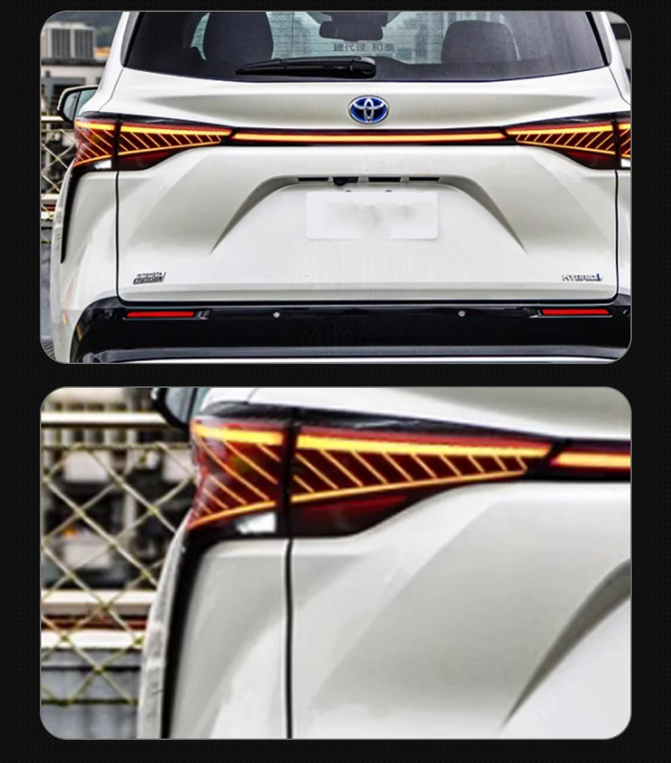 Left Driver Side Taillight For 2004-2005 Toyota Sienna – Replacement Tail Lamp 81560-AE010
