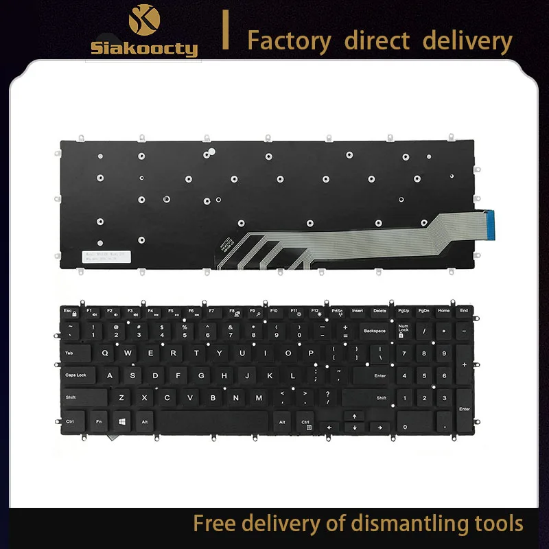 Siakoocty новая клавиатура для Dell Inspiron 15 5565 5567 5570 5575 7566 7567 |
