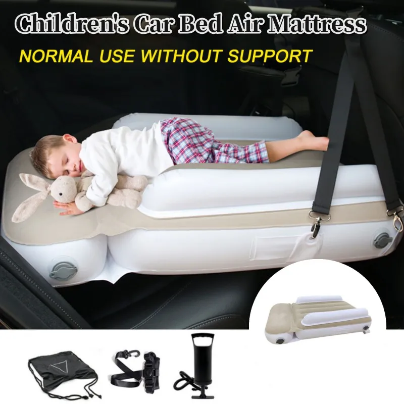 

Children's Car Bed Air Mattress For Planes Trains Buses Outdoor Kids Pad Car Back Seat Air Bed Airplane Bed For kids