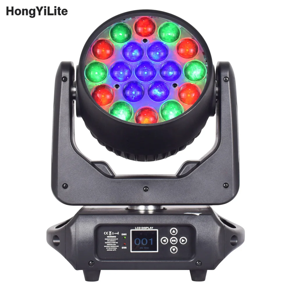 WZYBUTA Teste Mobili LED 180W RGBW DJ Luci da Palco Beam luce discoteca Moving Head per Disco Bar Festa Club illuminazione