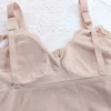 Women Breastfeeding Nursing Underwear Long Camisoles Plus Size Tank Tops Front Closure Comfortable Maternity Nursing Tank Tops 3