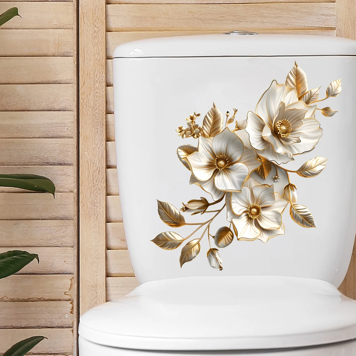 1PC bathroom toilet seat wall sticker self-adhesive DIY detachable PVC toilet sticker for bathroom decoration vinyl stickers toilet stickers toilet wall stickers toilet seat stickers