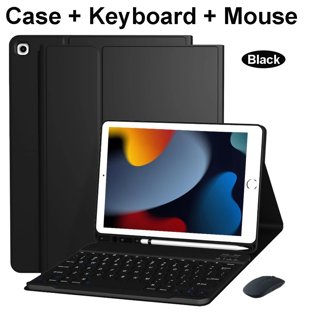 Premium Bluetooth Keyboard Case with Magnetic Cover