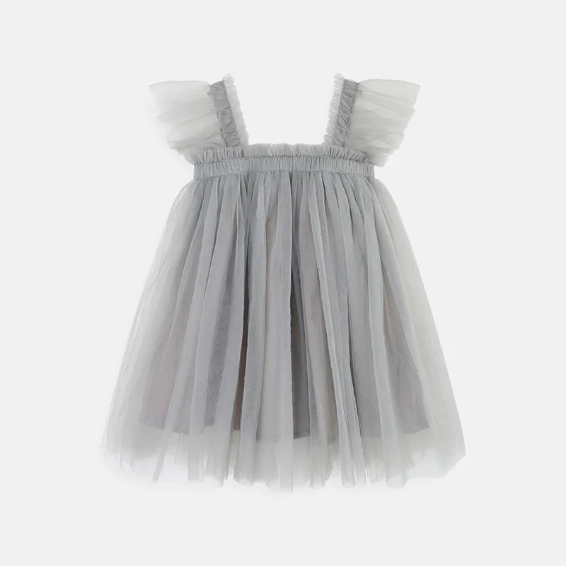 Girls Summer Tulle Dress Kids Outfit