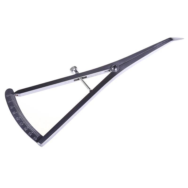 Dentistry Gauge Caliper Medical Surgical Curved Straight Head Stainless Steel Dental Ruler Scale Tool for Measure Lab Instrument S473fb3018aa249aa8bdeb467ad755ff7Q