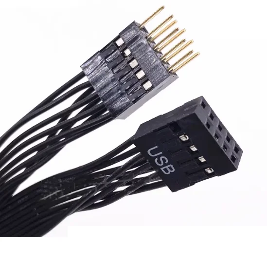 

Кабель-удлинитель для материнской платы USB 9-pin штекер-гнездо USB2.0 0,5 м